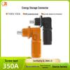 High Conductivity Lithium Battery Cabinet: 250-350A, Orange/Black, Waterproof Energy Storage Connector