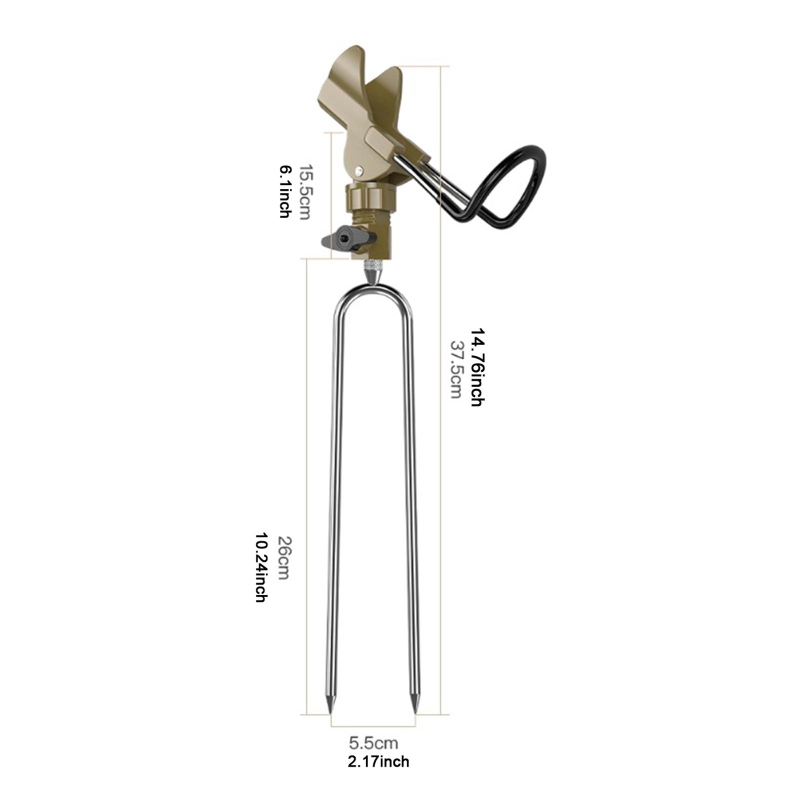 Профессиональный держатель для удочки, кронштейн для телескопической удочки, настенный держатель, держатели для удилищ на берегу, регулируемый на 360 градусов для рыбалки