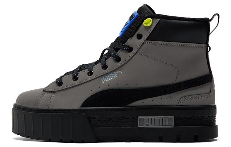 PUMA Mayze Mid Wtr Sneakers Black Women s 381888-02 35.5
