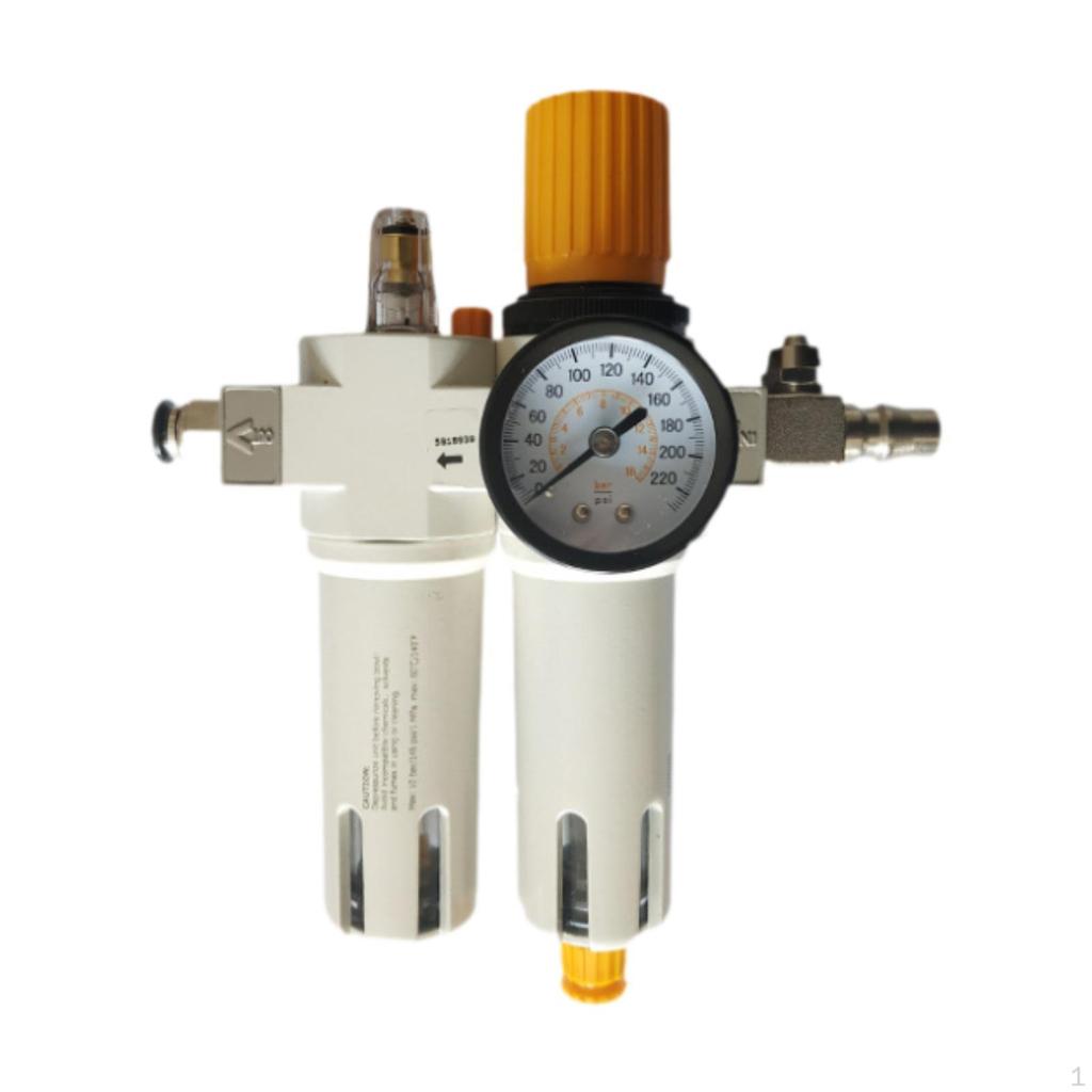 Oil Water Regulator Separator Air Pressure Tire Repair Tool DIY High Resistant