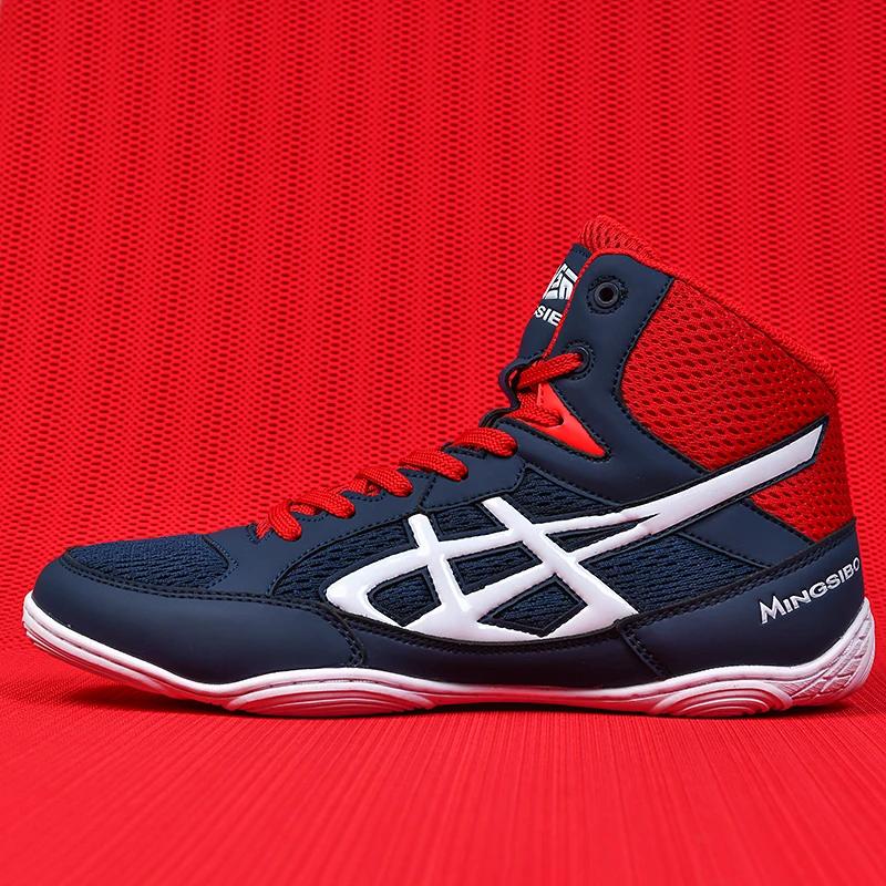 Neu Männer Wreslting Schuhe Atmungsaktiv Wrestling Trägt für Männer Größe 35-46