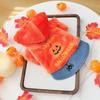 Autumn Winter Halloween Pet Costumes Cute Pumpkin Dress for Dogs Cats Casual Apparel Warm Funny Holiday Party Outfit