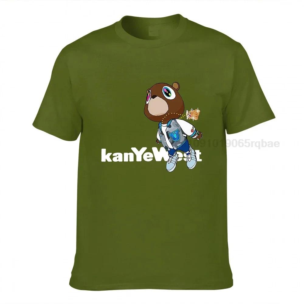 Kanye West Graduation Bear Short Sleeve T Shirt Reprint Digital S5xl H9157 100 Cotton Unisex T Shirt Unisexs Tee