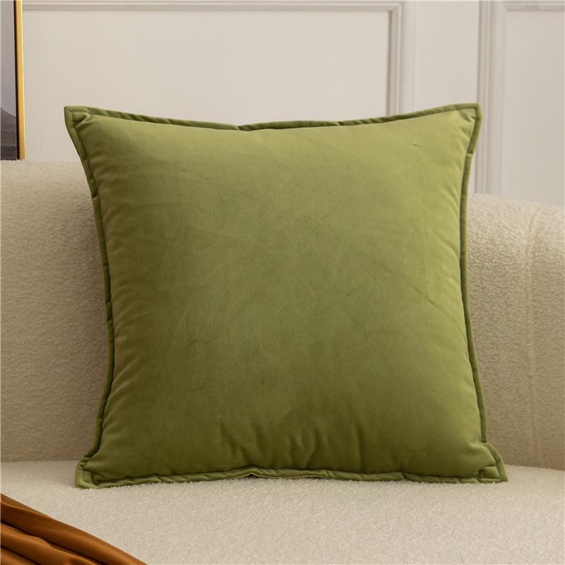 

Оксамитова Розкішна М яка Наволочка, Велика Подушка-Спинка - Однотонна Диванна Подушка для Вітальні 40*40cm Pillowcase Only