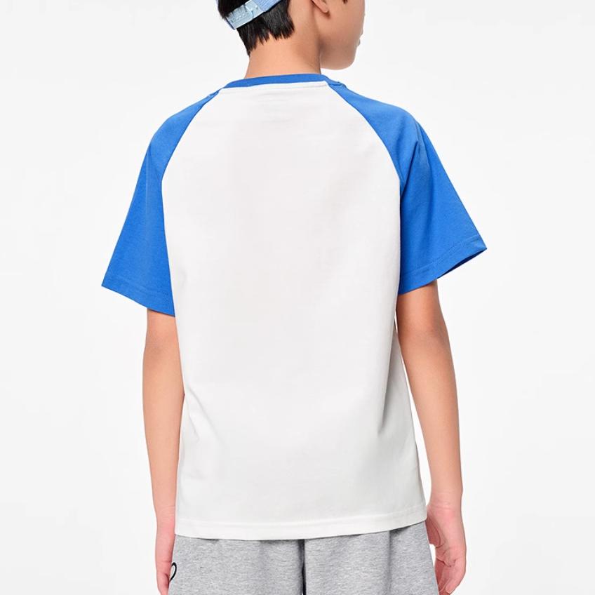 Men's T-Shirt PUMA Sportstyle T Shirt SS25 White Blue Tone Unisex