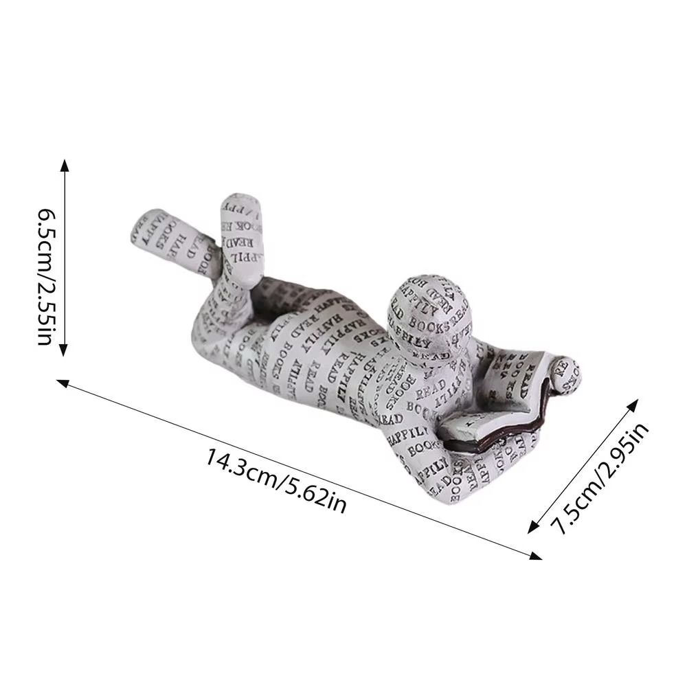 1 Stück Schreibtisch Ornament Zubehör Abstrakte Denker Skulptur Kunst Kreative Heim Büro Dekor Statue