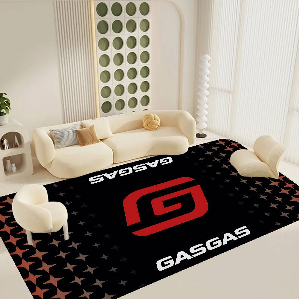 G-GASGAS Flurteppich Waschbar Rutschfest Wohnzimmer Sofa Stühle Bereichsmatte Küche Fußmatte Teppich