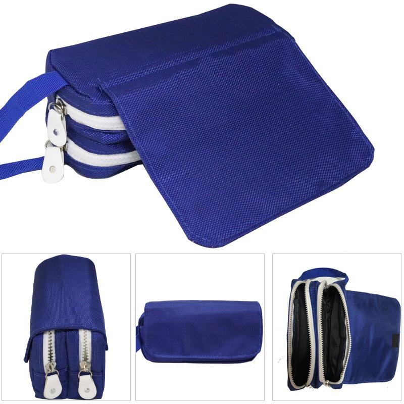 New Laitu Heat Transfer Storage Bag, Double-layer Large-capacity Pencil Bag, Stationery Box Bag, Creative Pencil Bag for Junior High School Students