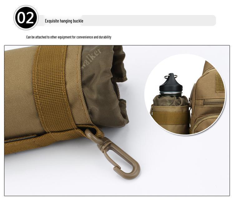 Durable Insulated Water Bottle Pouch - Tactical Outdoor Waist Bag Sleeve