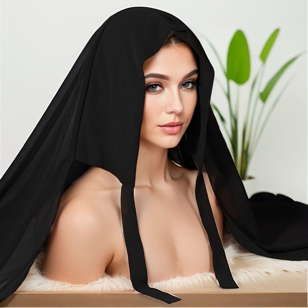 

Solid color Solid Shawls Breathable Summer Plain Wraps High Quality Women Bandana for Women білий