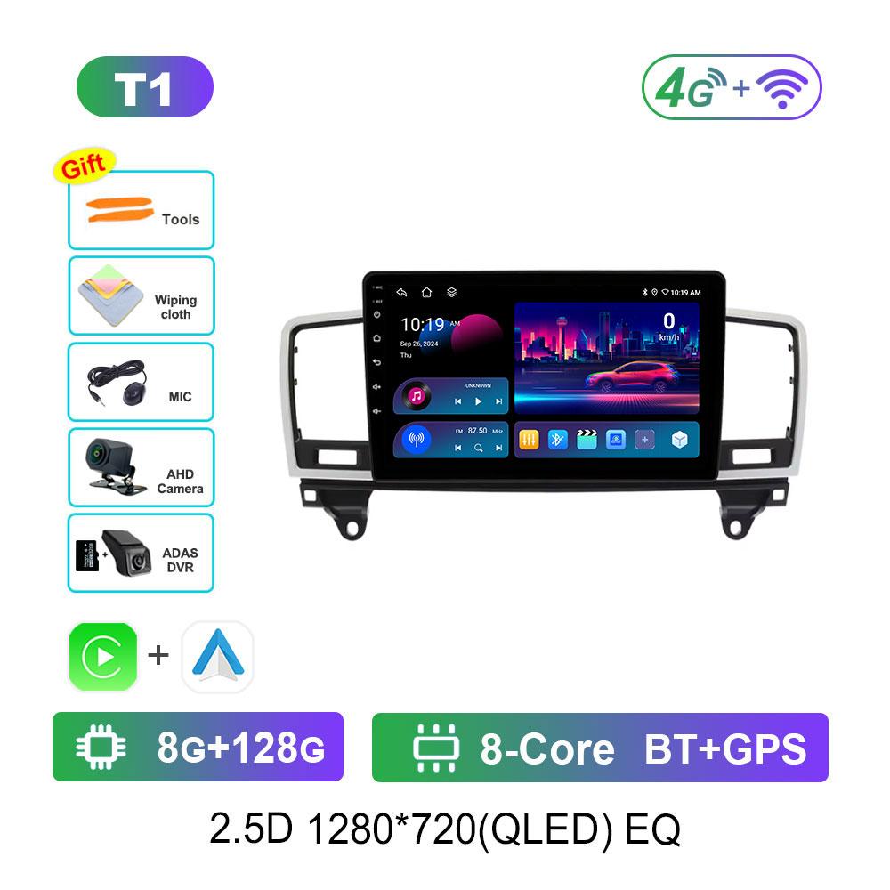 Android 14 Car Radio For Mercedes Benz M-Class M Class W166 ML 2011 - 2015 DSP Stereo HD Screen Multimedia Player Video GPS 4G