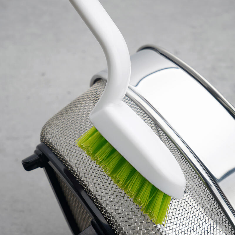 Green Sink Cleaning Brush Drain Brush V-Shaped