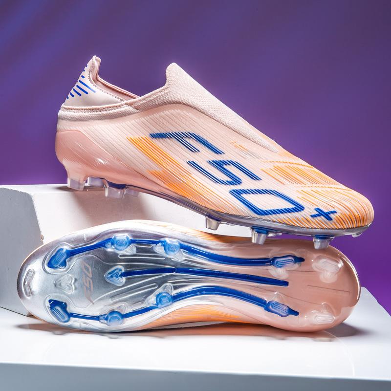 Ag Langspikes Niedrig geschnitten Unisex Jugend Tf Stollen Trainings Fußballschuhe 39
