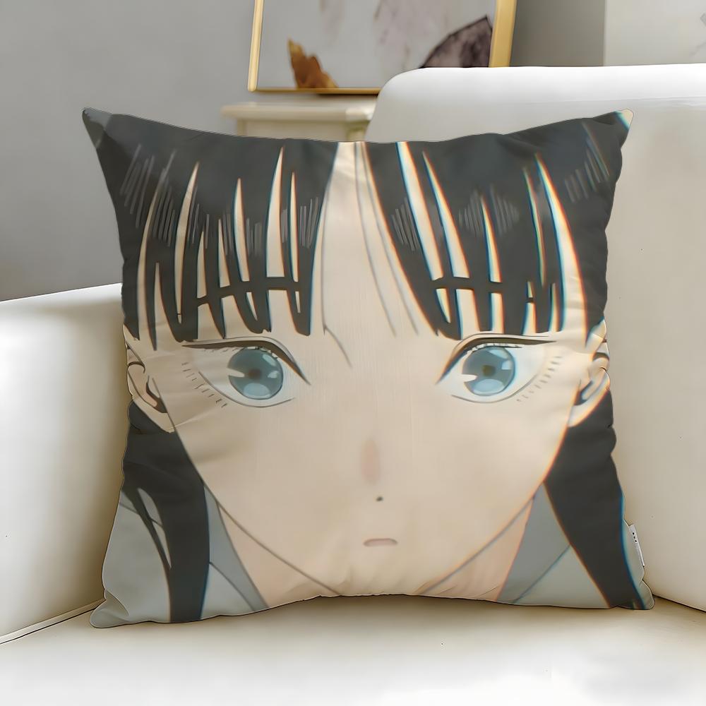 popular anime The Colors Within Cushion Cover Soft  EasyWash Pillow Case  Versatile for Couch Bed Travel and Office