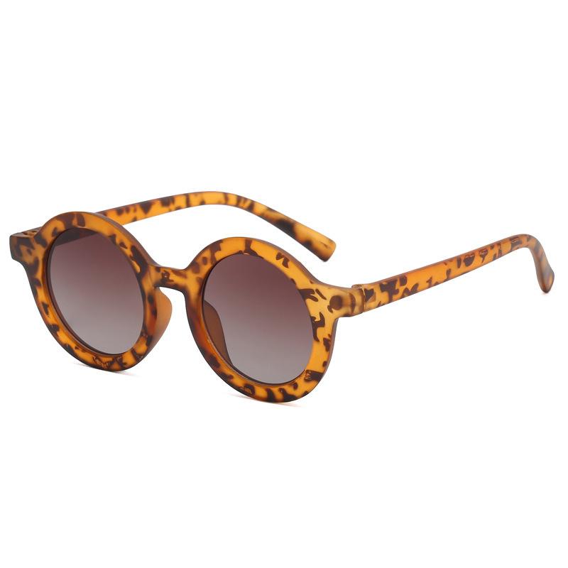 Fashionable New Children's Sunglasses with UV Protection and Sun Protection, Cute and Trendy Baby Concave Shaped Glasses