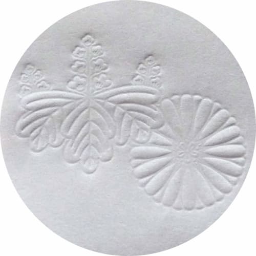 Hogdseirrs Kokoro Kaishi Honpo (Kokorokaishihompo) White Kaishi (Women's Size: 14.5 X 17.5 Cm) (1 Sheet) 2-sheet Set of Mandokoro Kaishi