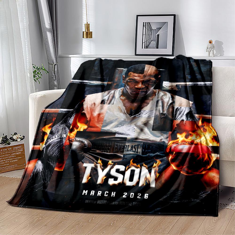 Tyson Champion Blanket Comfortable Suitable For Chair Office Chair Livingroom For All Seasons Modern Birthday Christmas Gift Blanket