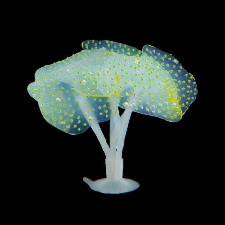 

Soft Coral Coral Habitat Decor Sea Art Craft- Beach Theme Ocean Decoration жовтий