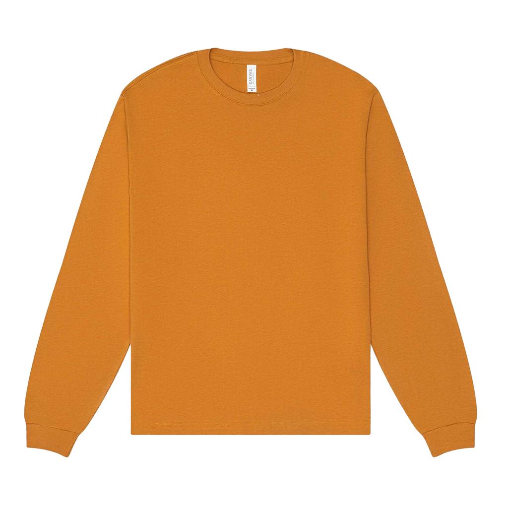 Bella + Canvas Unisex Adult Heavyweight Boxy Long-Sleeved T-Shirt