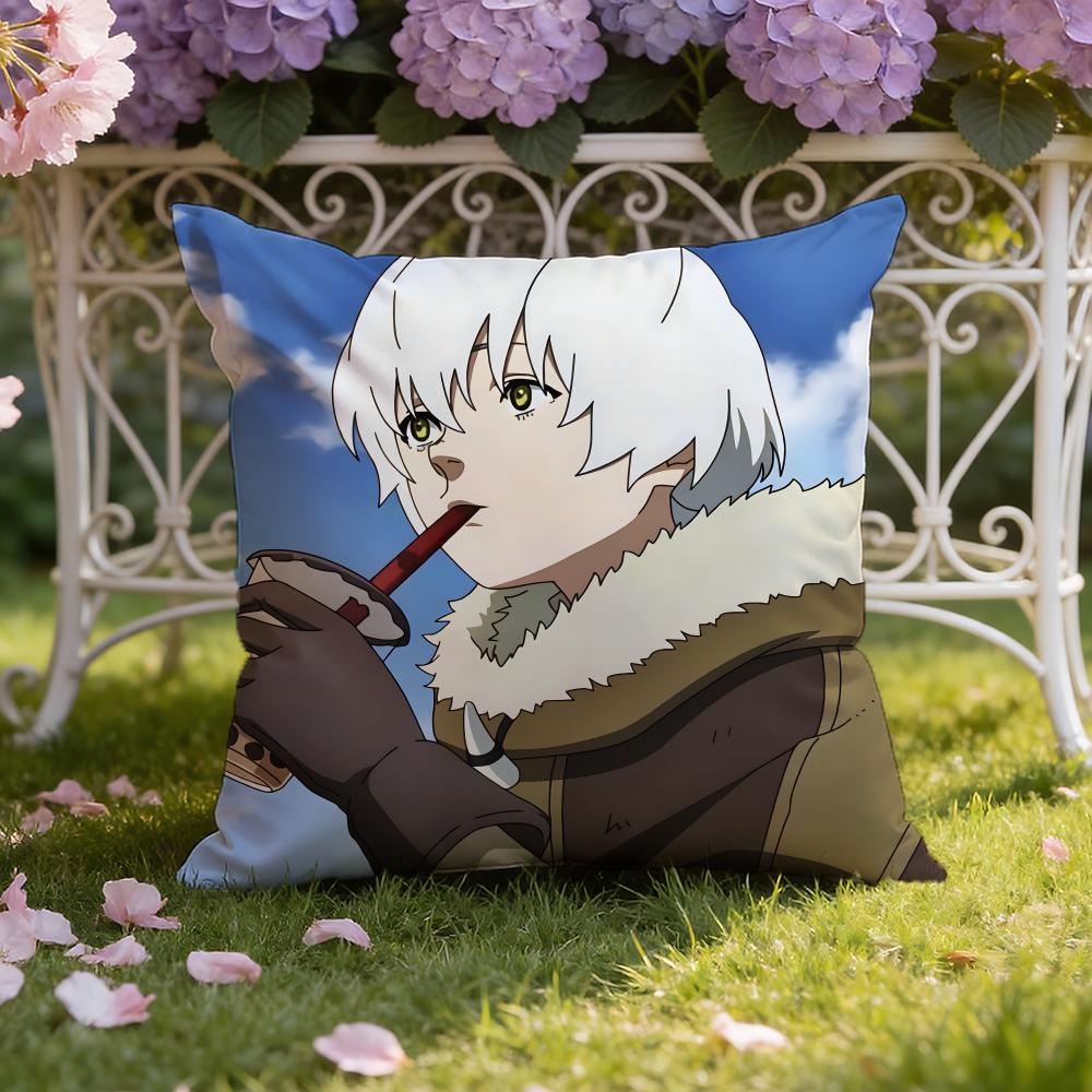 Anime T-To Your Eternity S-Season 3 Cushion Cover Home & Car Dual-Scene Pillow Cover: Reversible for Premium Comfort