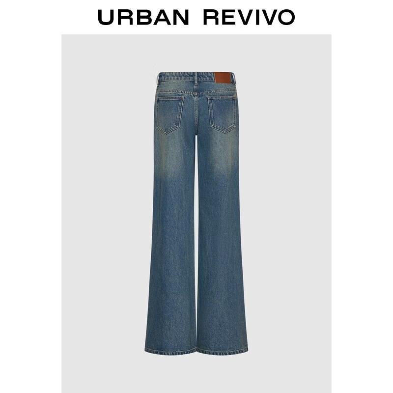 UR2026 Women s Casual Washed Denim Jeans 30