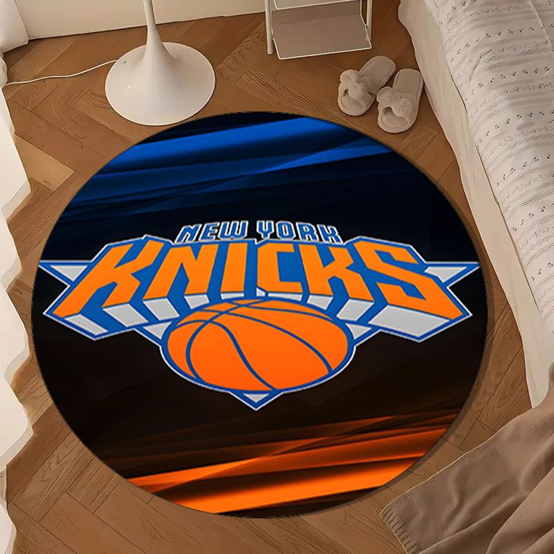 New York Football Round Mat, Anti-slip Circle Carpet Chair Rug For livingroom,Bedroom, Doormat Home Decor Gift Christmas Gifts