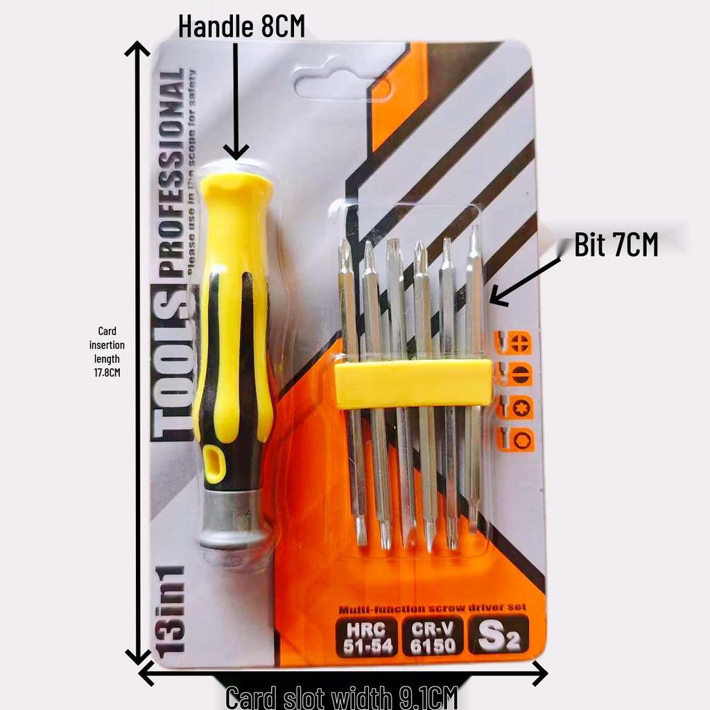 115-in-1 Multi-functional Phone Repair Screwdriver Set with 24-in-1 Snap-fit Hardware Tools
