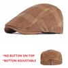 Adjustable Newsboy Hats Flat Cap Cabbie Gatsby Style Tweed Ivy Fashion Sun Beret for Men And Women