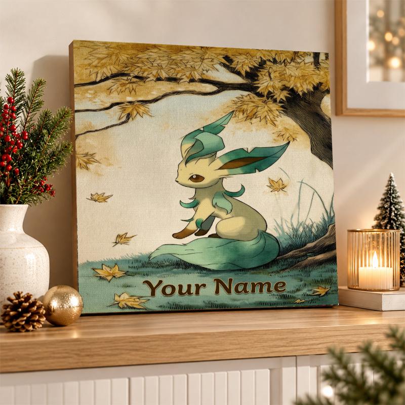 Leafeon Custom Name Diamond Painting Personalized 5D Full Drill DIY Diamond Art Home Decor