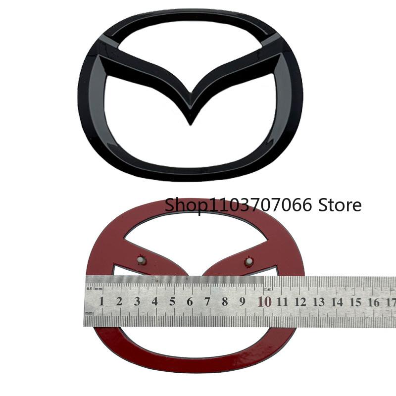 Car Hood Front And Rear Tail Mark ABS Logo Compartment X Badge Sticker For 2006 07 08 09 10 11 12 13 14 Year MAZDA3 Accessories