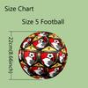 1pc AFC Bournemouth Pattern Size 5 Football, Durable Soccer Ball for Daily Training Game Play Outdoor Sports, Ideal Gift for Family