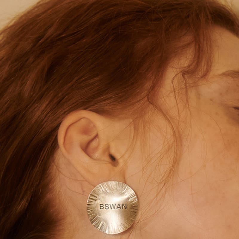 

BSWAN 25SS Moonlight on Petals_earring Silver