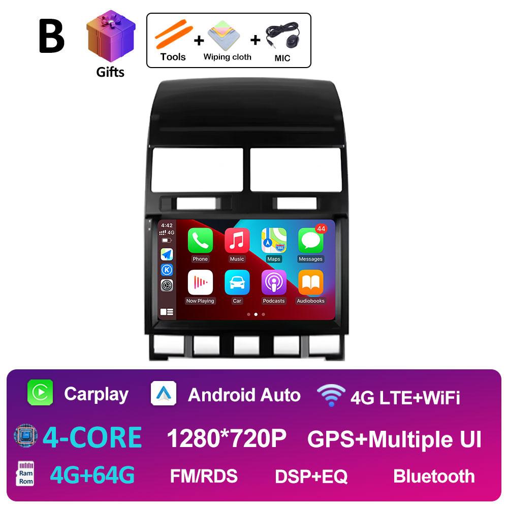 Wireless Carplay For Volkswagen Touareg GP 2002 2003 2004 2005 2006 2007 - 2010 Android Intelligent System Bluetooth Accessories