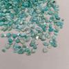 Piedras de Concha de Terrazzo Blanco y Negro de Nácar para Decoración de Acuario y Maceta