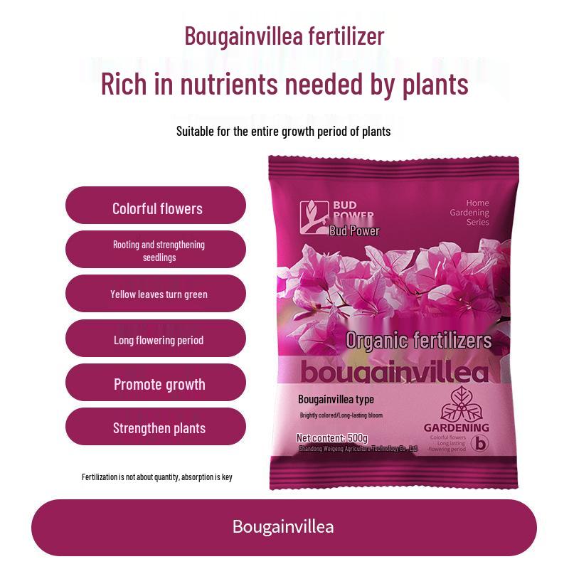 Bud Power Bougainvillea Organic Fertilizer for Potted and Garden Plants