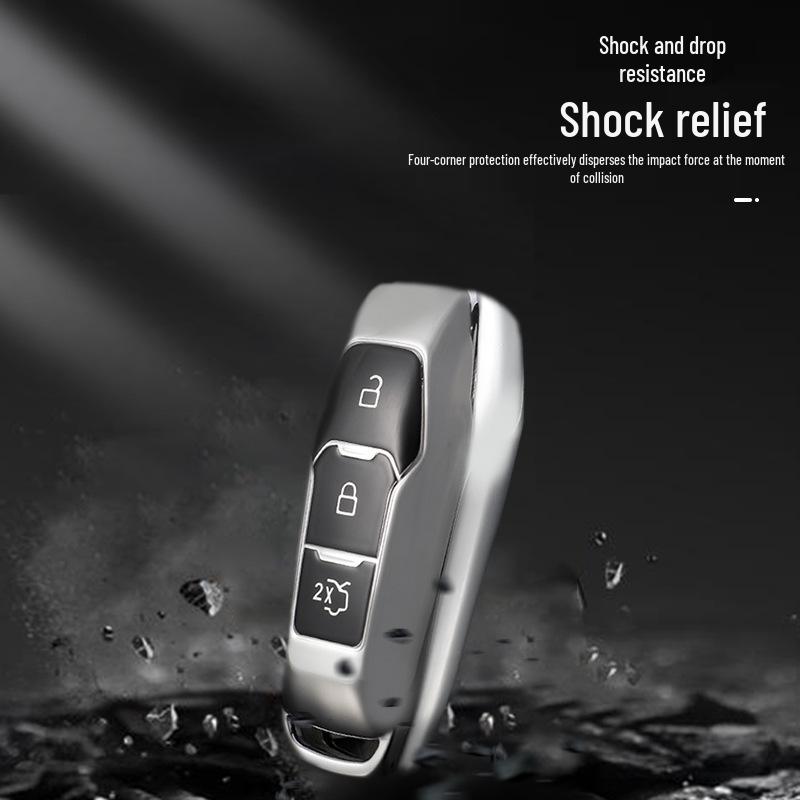 Ford Key Case for Edge, Mondeo, Taurus, Explorer, Mustang: Stylish Car Key Shell