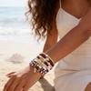 Football Friendship Bracelets Set With Geometric Shapes For Men And Women