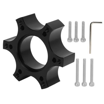 Steering Wheel Adapter Plate Aluminium Alloy 70mm Spacer for Thrustmaster T300RS with 13?14 Inch