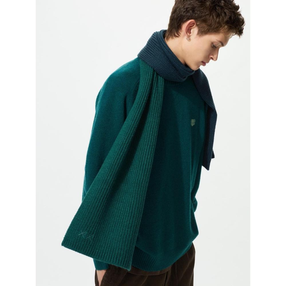 Uniqlo Japan Cows Winter Heattech Knit Muffler