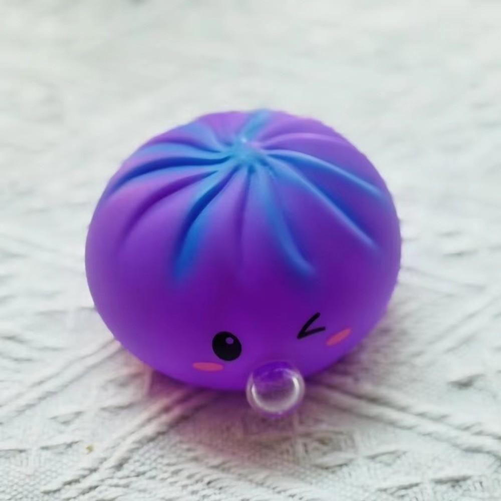Sensory Toy Steamed Bun Squishy Toy Stretchy Dumpling Squishy Toy Steamed Bun Squeeze Toy Kids