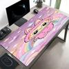 Labubu Print Mouse Pad, Anti‑Slip Desktop keyboard Mat, for PC Laptop Gaming Working Daily Use, Cool Festival Surprise Gift