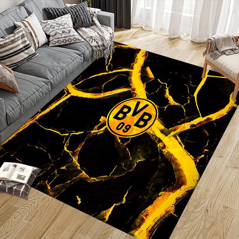 BVB09 Flannel Pattern Square Carpet,Area Rug,Carpet Rug for Living Room Bedroom Sofa Playroom Decor,Non-slip Floor Mat
