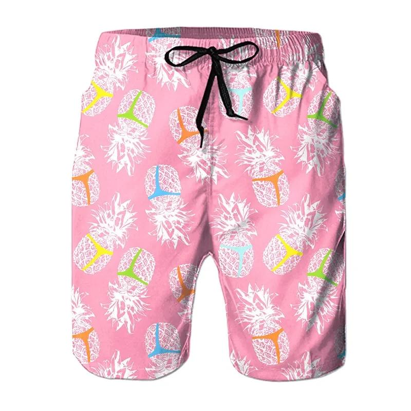 Hawaiian Beach Shorts Shorts Swimsuit Tropical summer casual men's swimming shorts 3D printed shorts with multiple animal prints