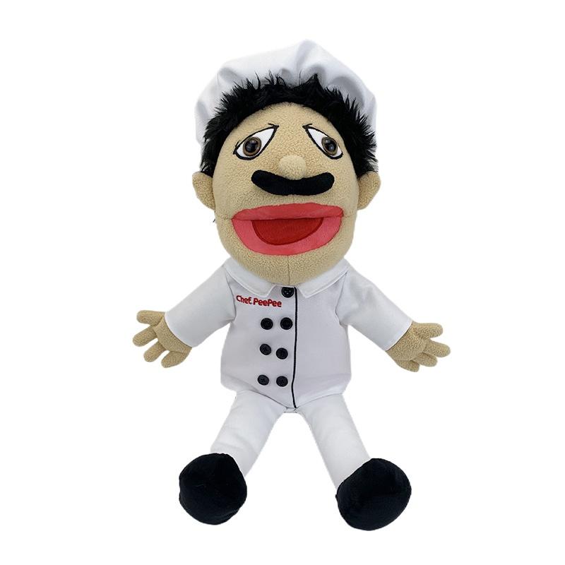 Jeffy Junior Chef Zhu Cartoon Plush Toy For Parent-child Interaction