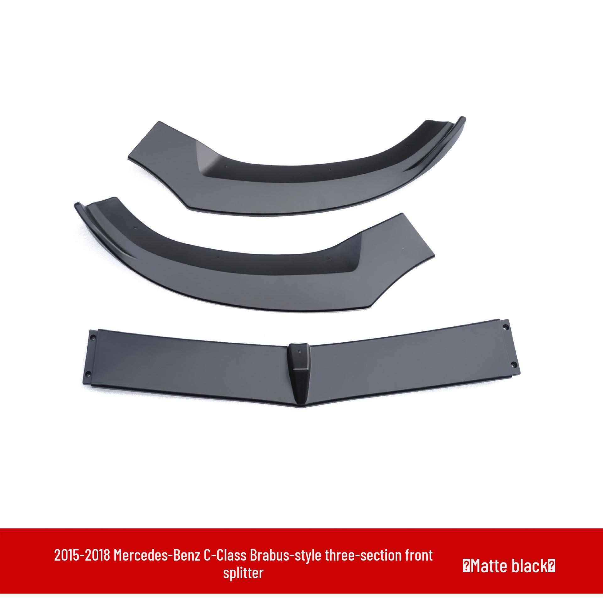 

Front Lip & Rear Spoiler Deflector for 2015-2018 Mercedes-Benz C-Class W205 C260 C200