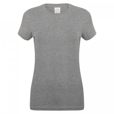 Camiseta feminina/senhora Feel Good Heather Stretch
