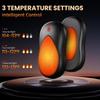 Rechargeable Hand Warmers 2-Pack, Dual-Side Heating, 3 Temp Settings, Portable Magnetic Pocket Warmers for Men & Women, Hunting,