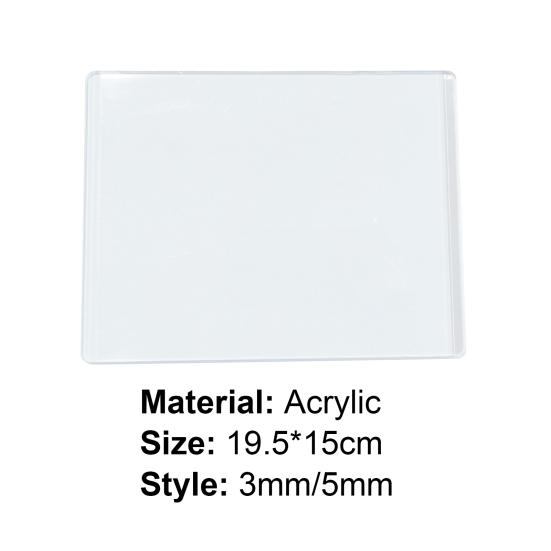 Cutting Dies Plate Wear-resistant Reusable Acrylic Card Making Embossing Machine Pad for Scrapbooking
