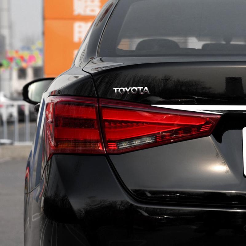 Bilstyling Bagasjerom Hale Klistremerke Emblem Merke Dekaler Dekorasjonstilbehør for Toyota Chr Rav4 Yaris Prius Avensis Corolla Camry