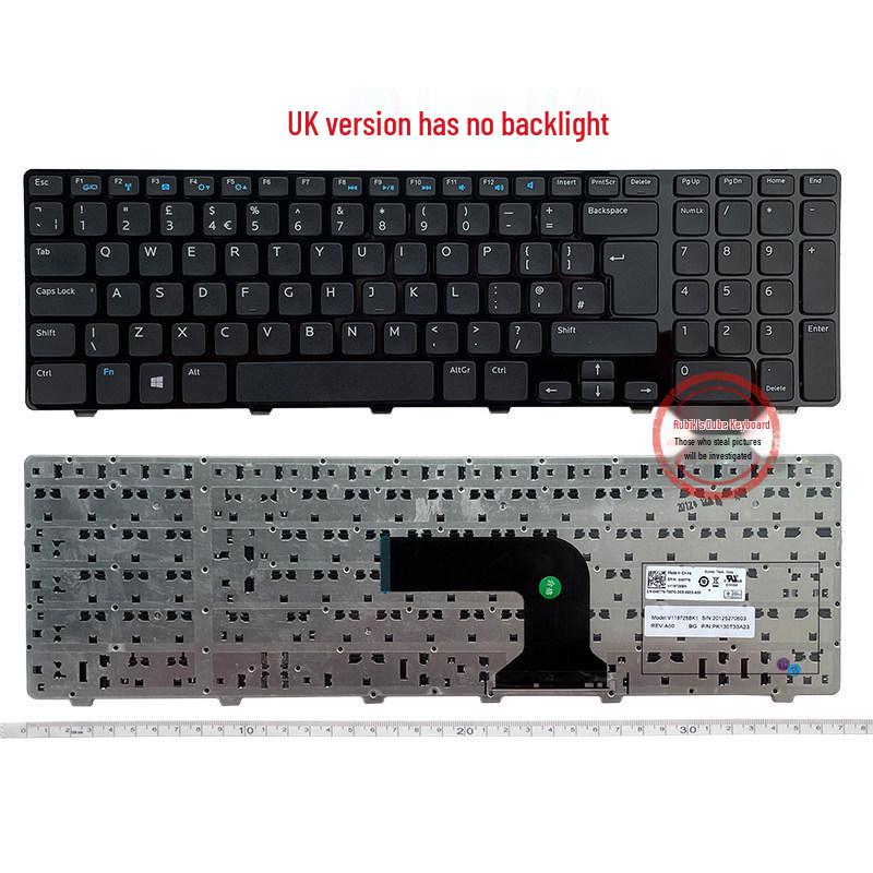 Applicable Keyboard for DELL 17R 3721/3737/5721/N3721/N5721/5737/5357 Models